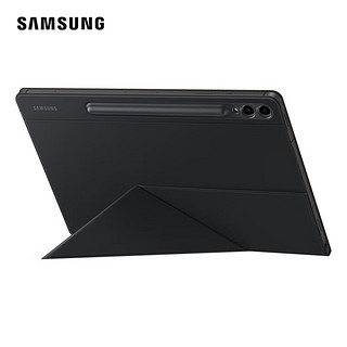 三星（SAMSUNG）Galaxy Tab S9+ 可拆卸支架皮套 自动唤醒 睡眠模式 自动吸附 黑色