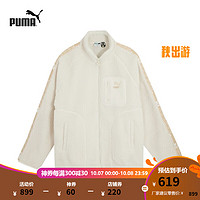 彪马（PUMA） 男女同款复古休闲仿羊羔绒外套BZ SHERPA JACKET 625196 白色-65 M(175/96A)