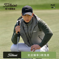 Titleist泰特利斯高尔夫服装男士羽绒马甲23冬季PLAY男装防风保暖羽绒背心 绿色 XL