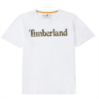 Timberland添柏岚短袖男夏季户外日常时候休闲上衣透气快干T恤 白色 A2593100 L/180