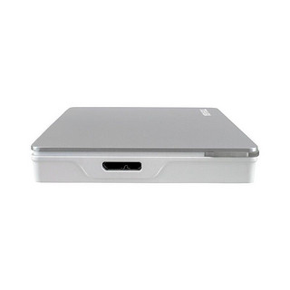 TOSHIBA 东芝 Flex系列 2.5英寸Micro-B移动机械硬盘 USB3.0 2TB 尊贵银