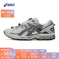 ASICS 亚瑟士 跑步鞋男鞋耐磨运动鞋透气抓地越野跑鞋 GEL-KAHANA 8 FL 灰色 42.5