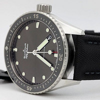 BLANCPAIN 宝珀 Fifty Fathoms五十噚 BATHYSCAPHE系列 43毫米自动上链腕表 5000 1110 B52A