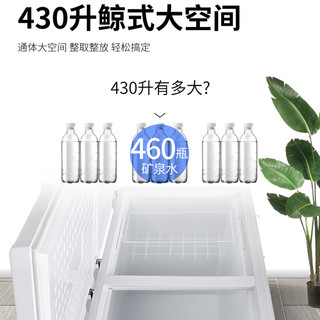  AUCMA/澳柯玛 大容量 冰柜  430L