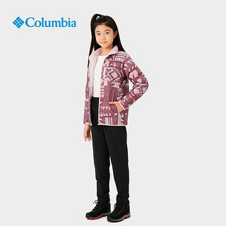 Columbia哥伦比亚户外儿童可双面穿抓绒衣外套AY4576 626 S（135/64）