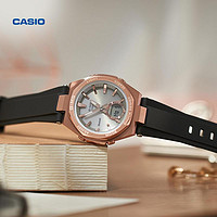 百亿补贴：CASIO 卡西欧 MSG-B100B系列 女士太阳能蓝牙腕表 MSG-B100G-1A