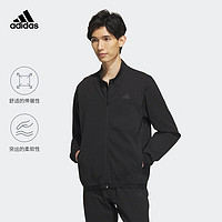 adidas 阿迪达斯 轻运动男装SOLOTEX舒适商务休闲风飞行员外套 黑色 A/3XL