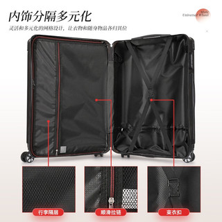 卡帝乐鳄鱼 行李箱男直角飞机拉杆箱 直角拉链款-玫瑰金 29英寸(可托运)