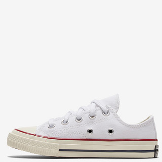 CONVERSE 匡威 官方 1970S经典男复古低帮帆布鞋童鞋白色368988C