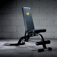 MASSFIT 马西 商用哑铃凳卧推凳仰卧板家用健身器材仰卧起坐板飞鸟凳健身椅S688