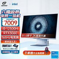 COLORFUL 七彩虹 iGame G-ONEPlus 31.5英寸台式一体机游戏设计电脑整机（ i5-12500H RTX3060 16G 512G）