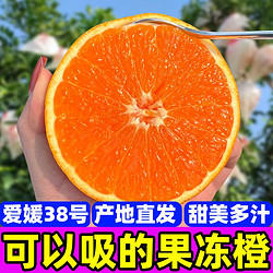 正宗四川爱媛38号5斤单果65-70mm果冻橙手剥橙新鲜水果