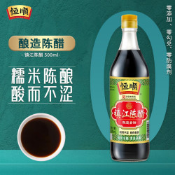 恒顺调味品_恒顺 镇江陈醋 500ml多少钱-什么值得买