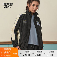 Reebok锐步女子经典时尚复古梭织宽松运动休闲夹克外套 23FRC108WGH0 A/M