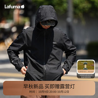 LAFUMA乐飞叶户外冲锋衣男 冬GORE-TEX戈尔防水连帽 LMJA3CG85 黑色BK 185/104A（52）