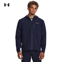 UNDER ARMOUR 安德玛 UNDERARMOUR）秋冬Storm Daytona男子全拉链高尔夫运动外套1379722 深蓝色410 L