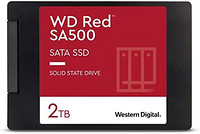 西部数据 2TB WD Red SA500 NAS 3D NAND 内部固态硬盘-SATA III 6 Gb / s，2.5英寸