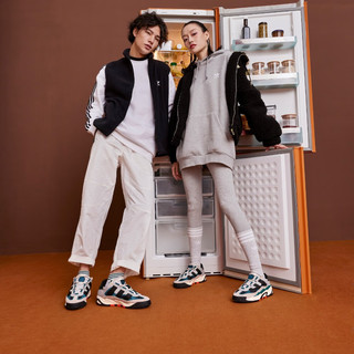 adidas 阿迪达斯 「奶包鞋」阿迪达斯三叶草NITEBALL男女复古经典复古运动鞋 黑/灰/湖绿 39(240mm)