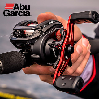 Abu Garcia 阿布加西亚 BLACK MAX3 鱼线轮 黑红 右手摇轮型