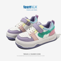 TEENMIX 天美意 男女童秋季软底滑板鞋低帮儿童运动鞋