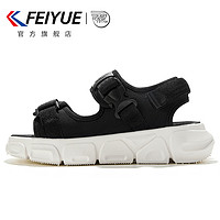 Feiyue. 飞跃 feiyue/飞跃凉鞋女夏季新款魔术贴沙滩鞋拖鞋女夏外穿369