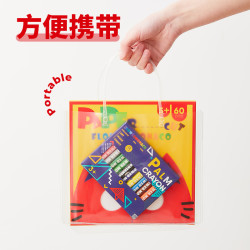 花芽 FlowerMonaco花芽安全无毒蜡笔幼儿园易擦易洗无毒宝宝绘画涂鸦蜡笔丝滑彩色