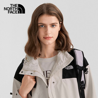 北面（The North Face）冲锋衣女连帽外套户外防水透气秋季7QSI N3N/白色 M/160