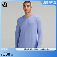 露露乐蒙lululemon丨Drysense 男士运动长袖T恤*训练 LM3CRYS