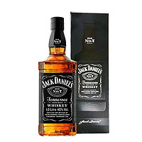 JIM BEAM 金宾 Jack Daniels/杰克丹尼美国调和型威士忌1000ml带盒跨境