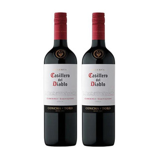 Casillero del Diablo 红魔鬼 干露酒庄迈坡谷赤霞珠干型红葡萄酒 750ml*2瓶