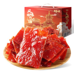 百草味 高蛋白猪肉糜脯408g/约112包