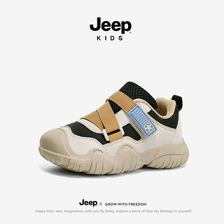 Jeep 吉普 儿童魔术贴运动鞋