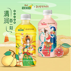 康师傅 冰糖红西柚敦煌清润飞天瓶 330ml*12小瓶装