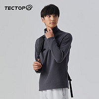 TECTOP 探拓 抓绒衣男女拉链立领打底衫加厚保暖套头卫衣冲锋衣内胆