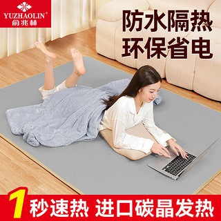 YUZHAOLIN 俞兆林 石墨烯碳晶地暖垫地热发热电热地毯客厅暖脚垫家用0.5*0.6米