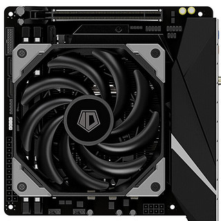 ID-COOLING IS-50X V3 电脑下压式CPU散热器 五热管直触 电泳黑化超薄cpu风扇 IS-50X V3 （高度56mm）