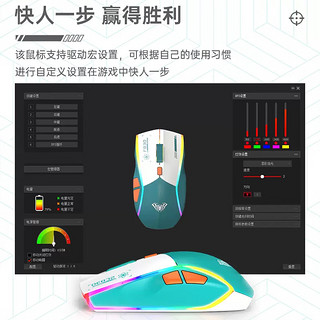 狼蛛机械键盘无线键鼠套装蓝牙平板手机键F98便携式键线分离游戏电竞办公电脑笔记本FE87rk87 三模87按键工业重灰+三模无线鼠标 茶轴