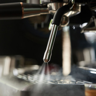 Barsetto/百胜图V1咖啡机商用小型半自动家用意式研磨豆一体机