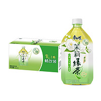 康师傅无糖茉莉绿茶饮品1L*12瓶整箱0糖0脂0能量聚餐囤货茶饮料