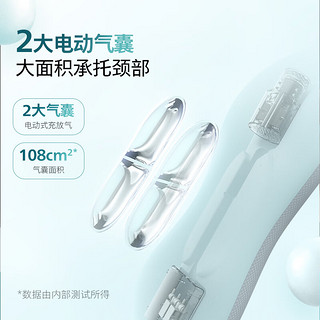 PHILIPS 飞利浦 颈椎按摩器热敷颈部按摩睡眠枕 3501N