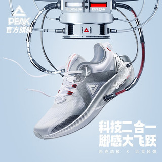 匹克（PEAK）态极3.0PRO跑步鞋男鞋夏季网面减震男士轻便运动鞋子官网 银翼配色 40