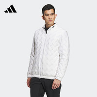 adidas阿迪达斯男装冬季670蓬高尔夫运动保暖羽绒服HZ6102 白 A/S