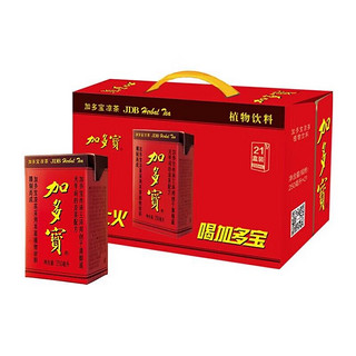 移动端：JDB 加多宝 凉茶 纯植物饮料250ml*21盒 礼盒装 植物凉茶250ml*21盒