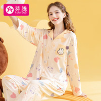 FENTENG 芬腾 睡衣女秋季纯棉可妮兔联名亲子装长袖家居服Q9984731750