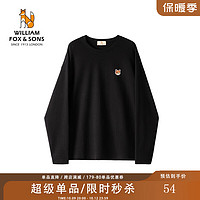 William fox&sons; 230G新疆双面棉长袖T恤 WF331101