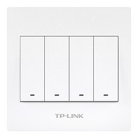 TP-LINK 普联 无线智能面板开关 智能灯控感应定时开关智能联动wifi手机远程 Zigbee便利贴搭配网关使用 SWB240Z