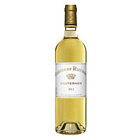 Chateau RIEUSSEC 拉菲莱斯古堡酒庄 莱斯之星 副牌贵腐酒 2016年 750ml 单瓶