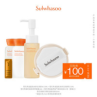 Sulwhasoo 雪花秀 滋盈肌本舒活水乳体验装（滋盈肌本舒活润颜水15ml+雪花秀滋盈肌本舒活润颜乳15ml+御时紧额参养眼霜1ml+雪花秀致美养肤气垫粉底液15号替换芯 +顺行柔和洁颜泡沫50ml+滋盈水乳15ml）