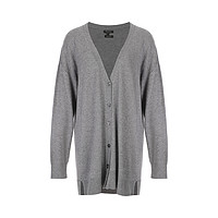 Massimo Dutti 女士简约时尚宽松百搭长袖针织衫