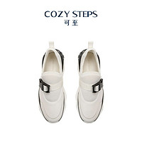 COZY STEPS 可至扣带运动鞋拼接透气简约系带轻盈舒适女式休闲鞋